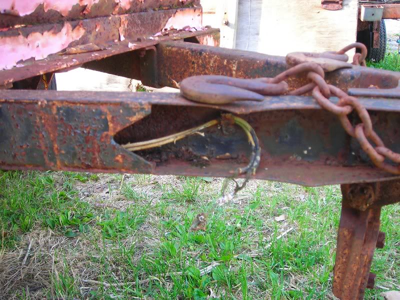 Orig wiring harness remains