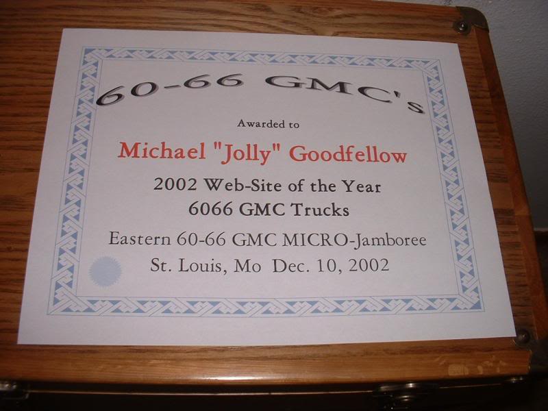 Jolly's Website of the Year Award