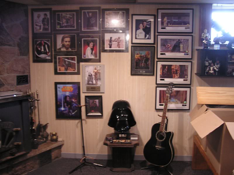 new autogragh wall STAR WARS