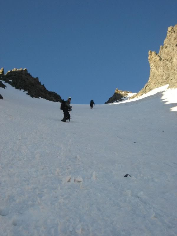 Luke and Mike in the Coulior