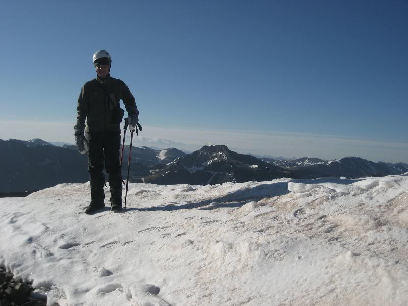Mike on Summit of American Peak