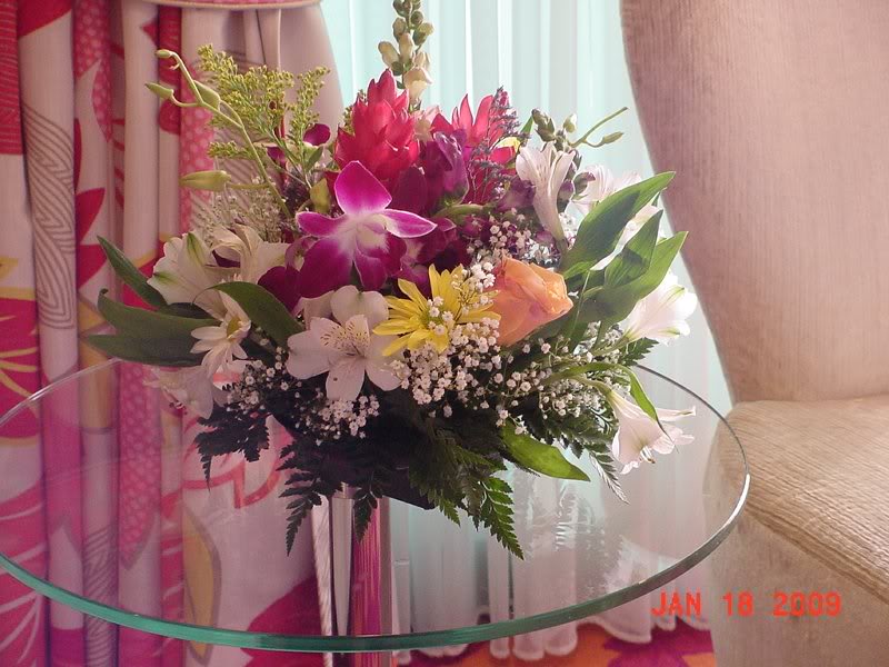 Flowers were beautiful and fragrant