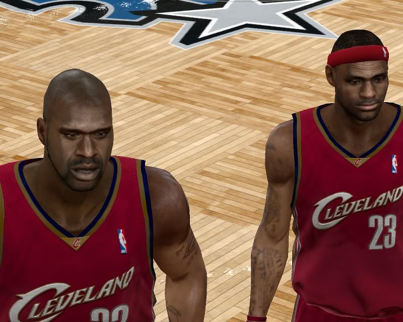 shaq and lebron