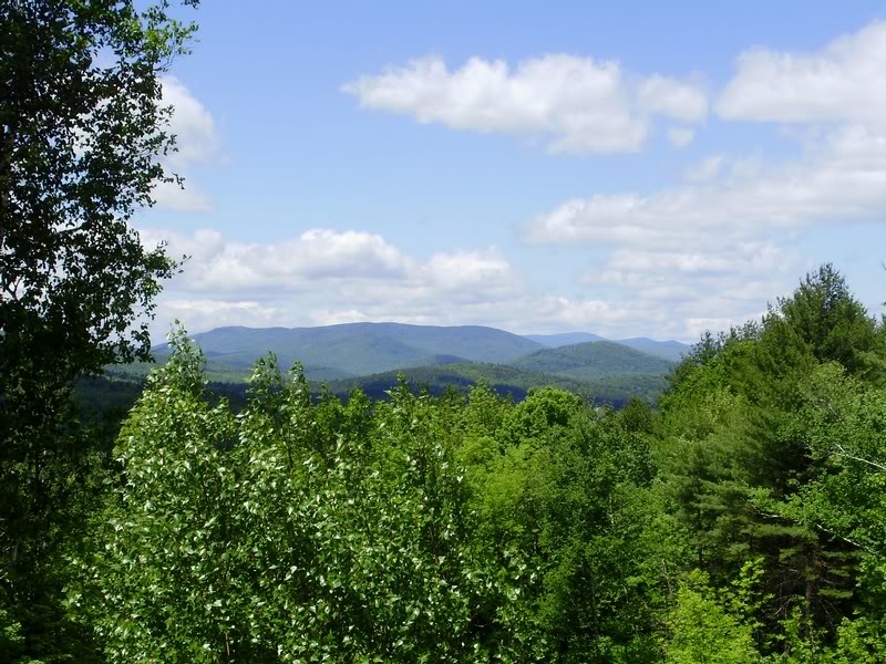 The view - Mt. Kineo and Mt. Moosilauke