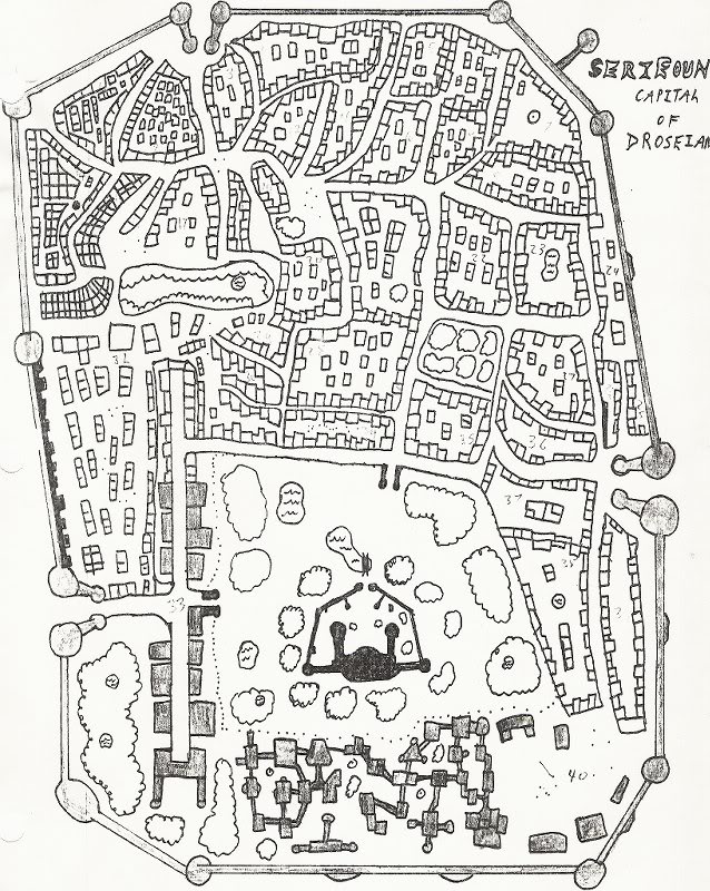 Serieoun, capital of Droseian