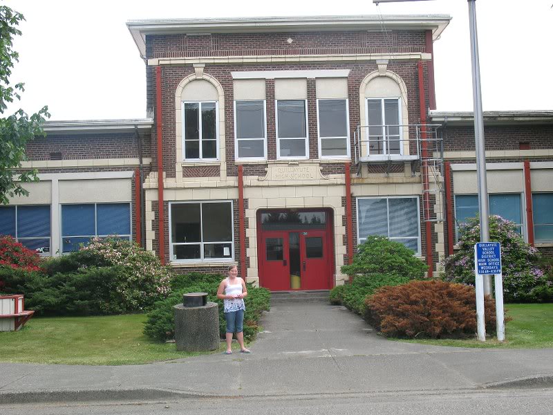 Forks High School where Bella attends school