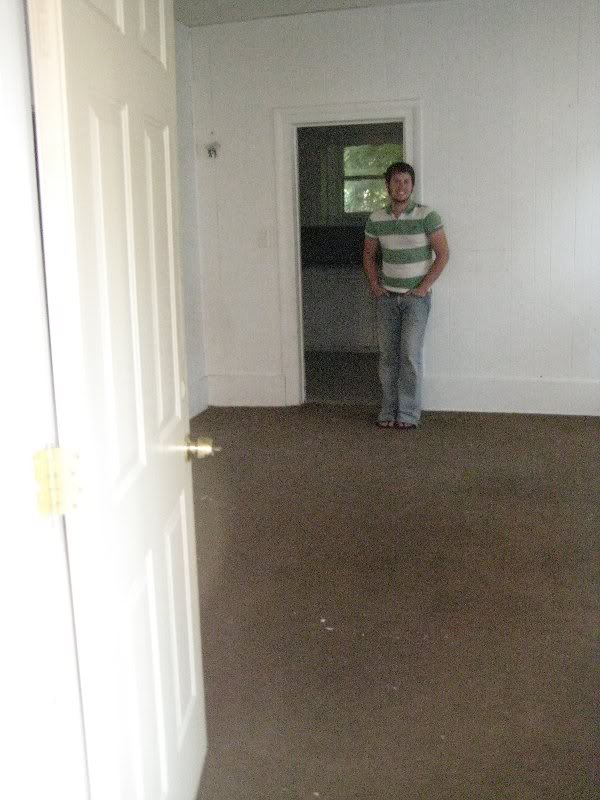 view to great room from porch