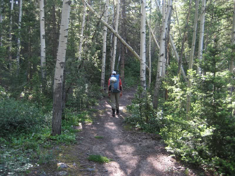Adam on Elk Creek Trail
