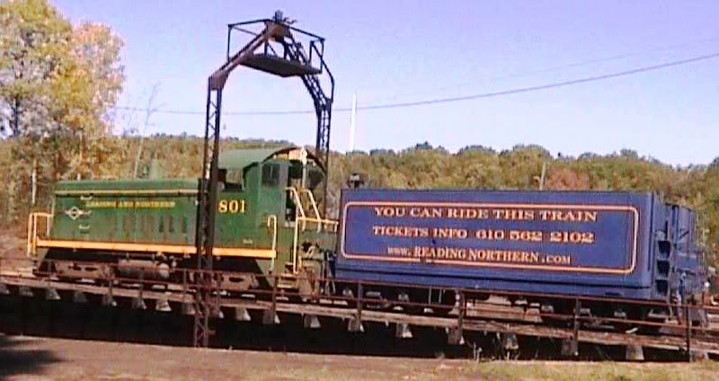 Reading & Northern Old Aux. tender