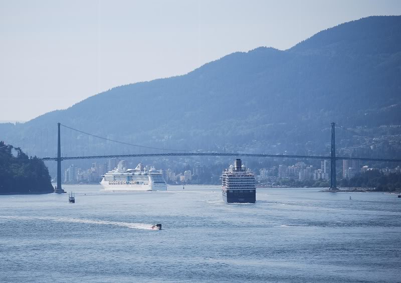Lions Gate Bridge July 4th 2009