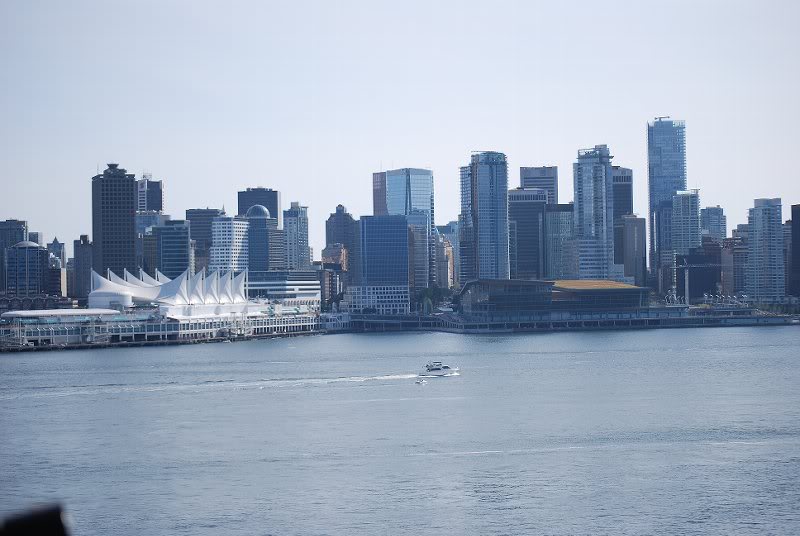 Vancouver panoramic view from the Port on the Left 1
