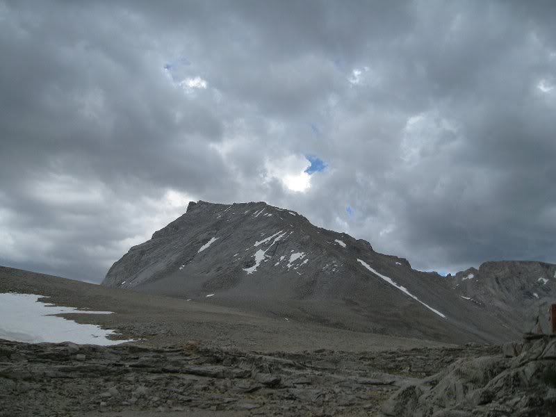 Mt. Tyndall from the pass