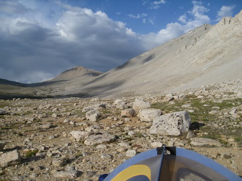West of Shepard Pass, looking back