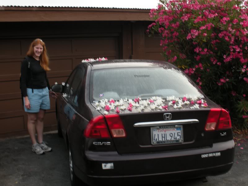 A flowery greeting to get the party started!