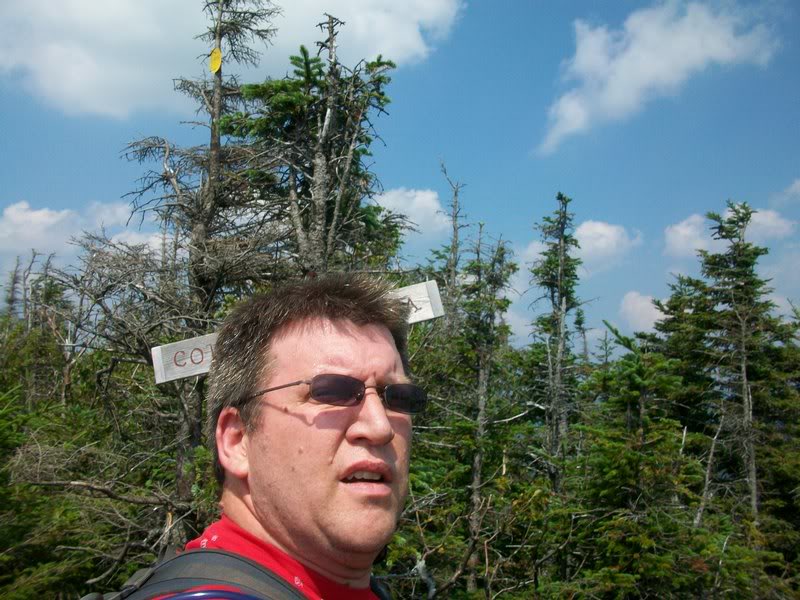 Self Portrait (notice the sweat, it was hot.