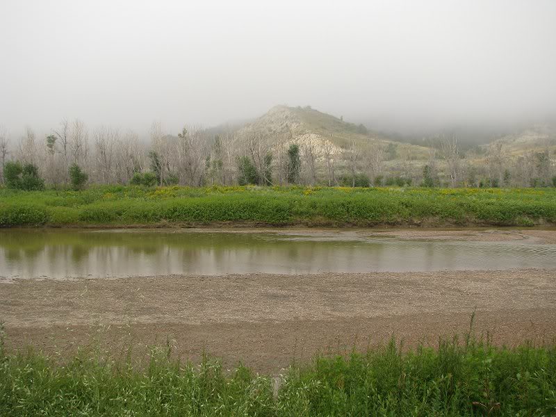 Little Missouri River at the campground