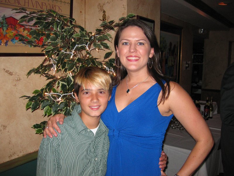 Evan and Christina, Louie's 106, rehearsal dinner. 8/4/...