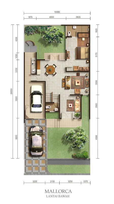 Denah-Mallorca- Lt.1