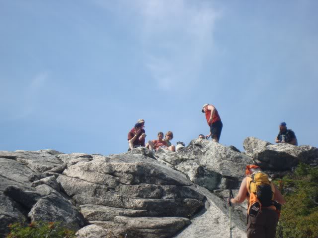 First break on the ledges