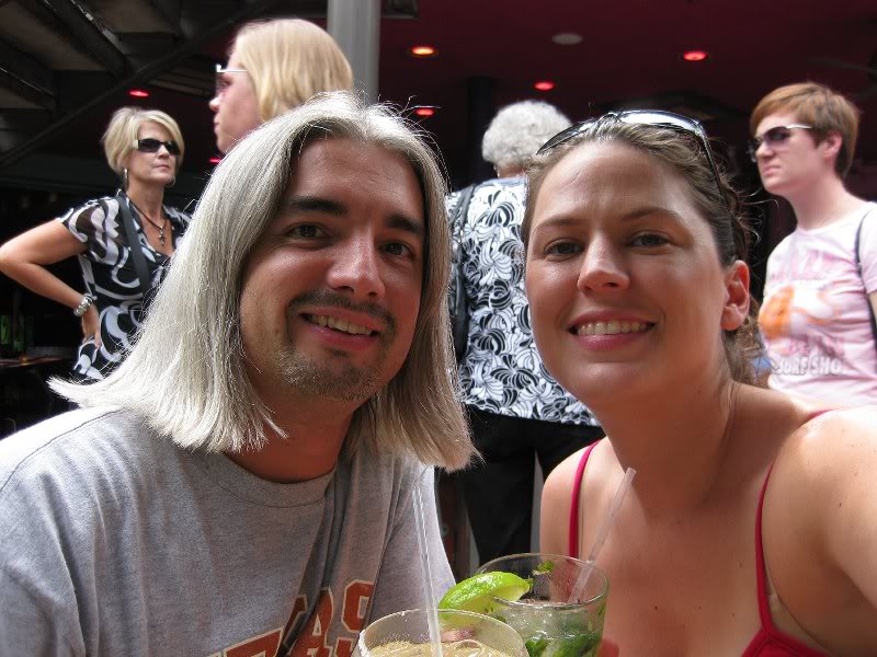 Enjoying drinks 9/12/09