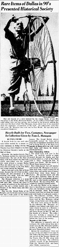 1940-05-26 Items of 1890s Donated to DHS