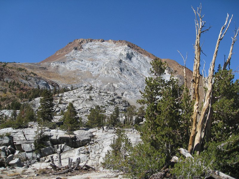 This hill looks like marzipan (on a red backgroud)
