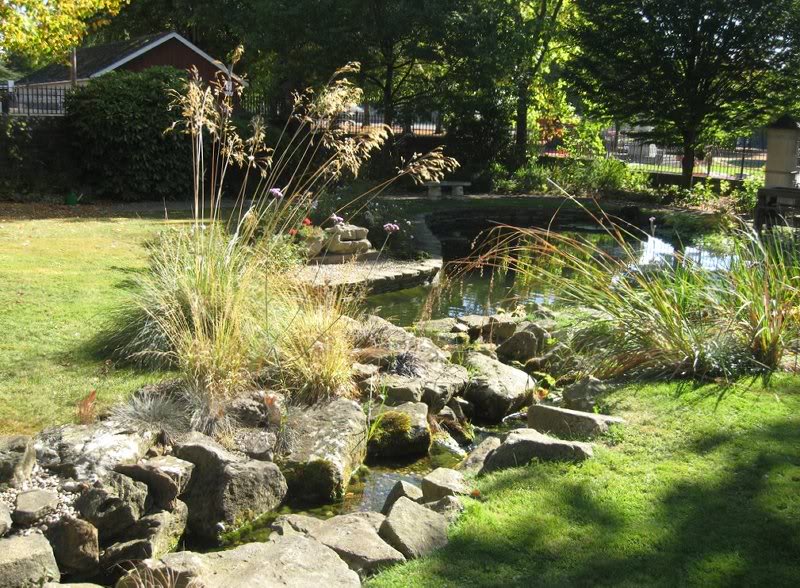 Rill & Pond - Sensory Garden, Trowbridge Park 29.9.09