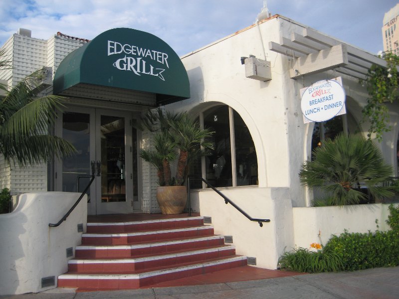 Edgewater Grill...Seaport Village site of pre-cruise di...