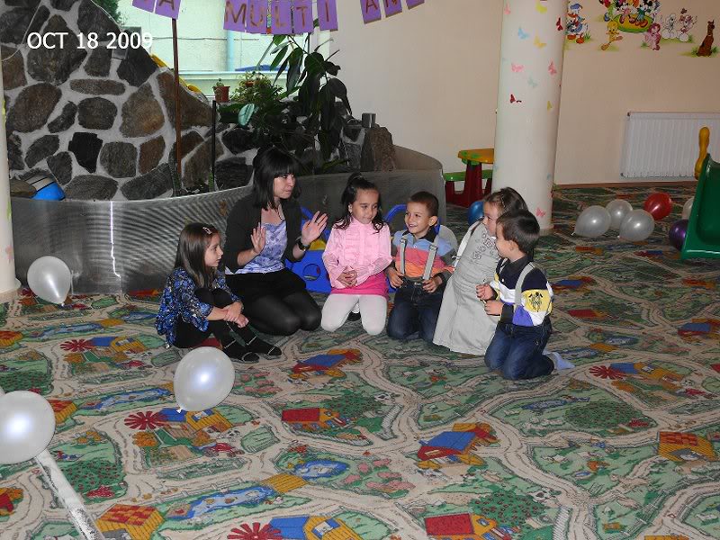 Facem cunostinta cu animatoarea