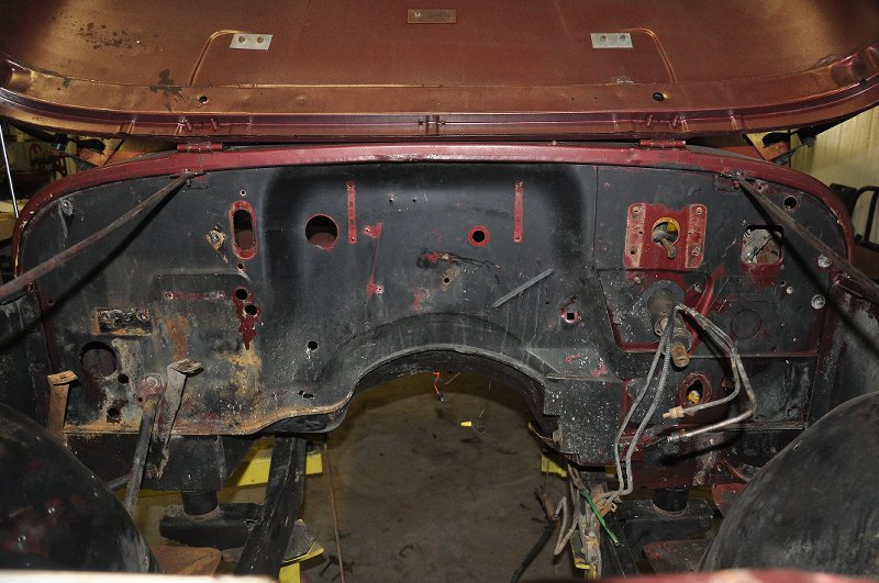 bare before cleaning