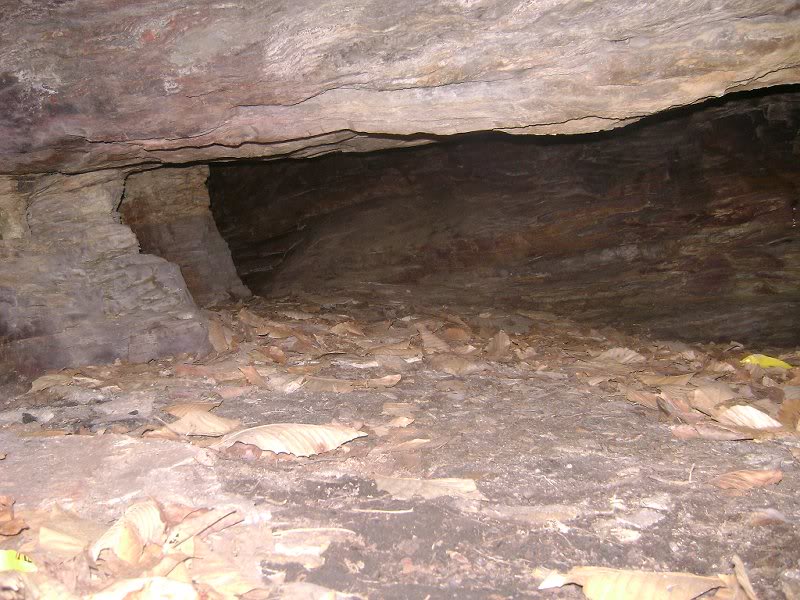 Pillar in cave