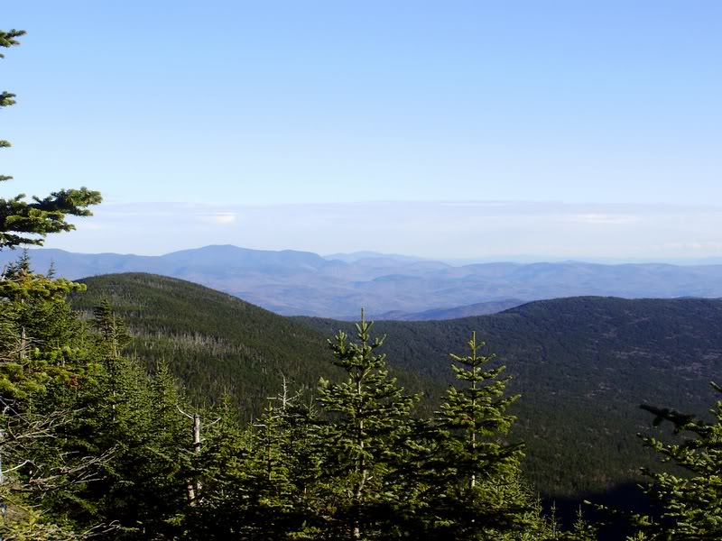 View from the side of Mt. Blue