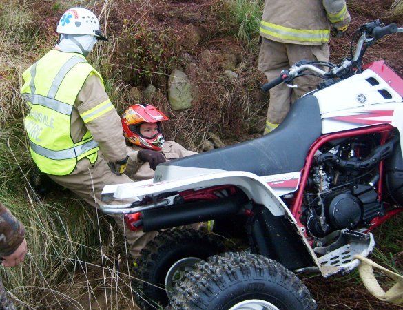 ATV Accident Scene 585X450