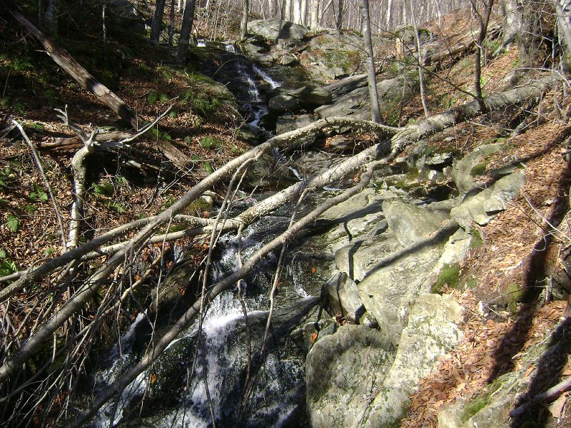 Upper Peck's Brook Falls
