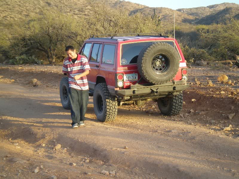 Cherokee ready to head out.