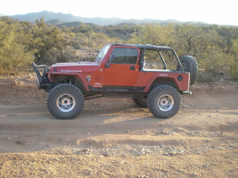 My Heep bringing up the rear.