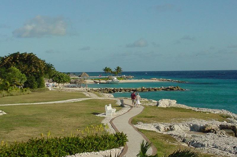 grounds at Hilton Curacao