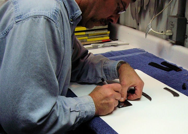 Folder3 Tracing Pattern onto Steel