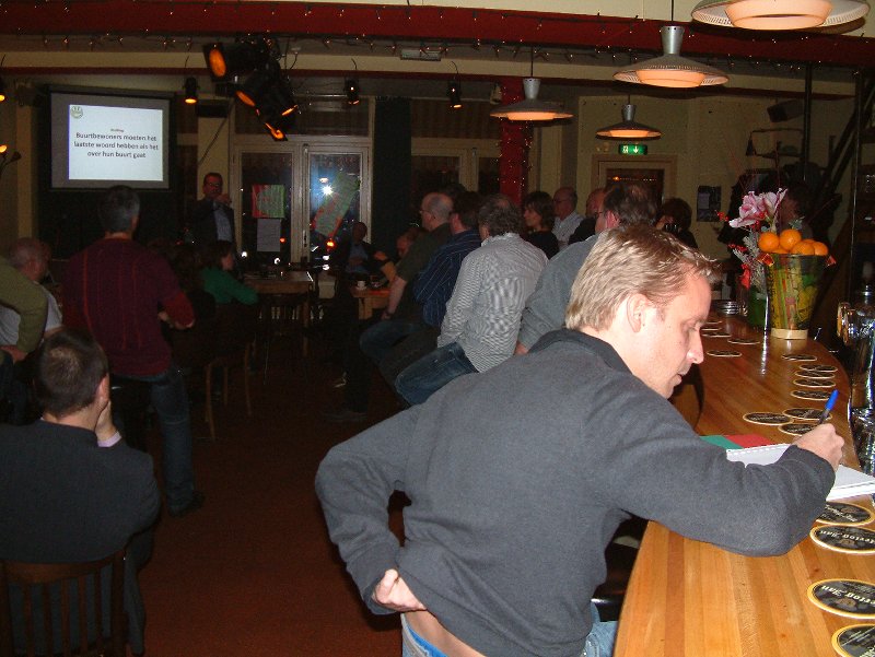Politiek Caf�� 09dec09 Groenlinks Tilburg 006