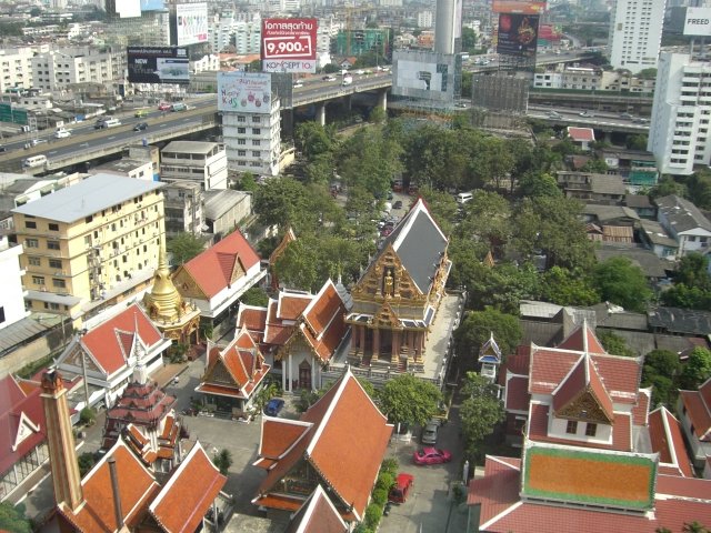 Local Wat,from Hotel room
