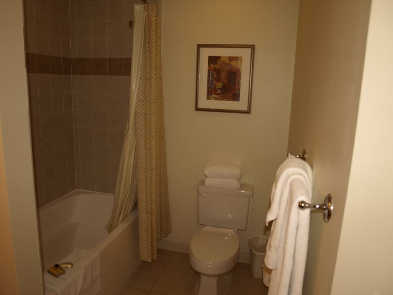 Studio side bathroom