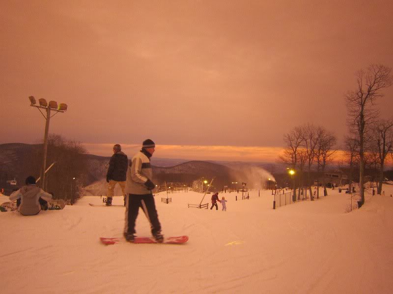 view through goggles