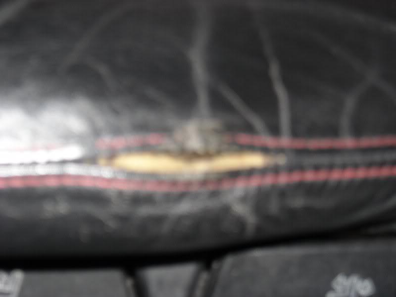 1 Inch seam pull on drivers seat bottom