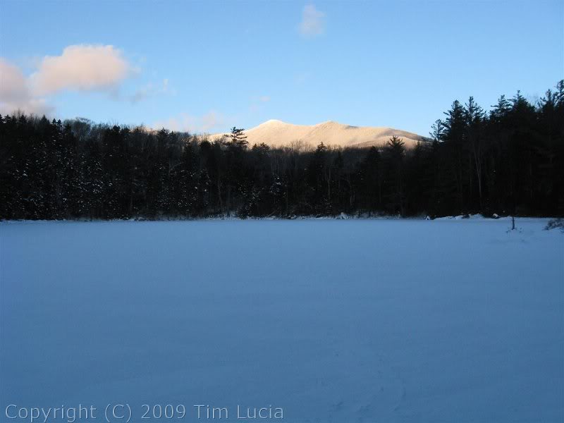 Bondcliff over Black Pond