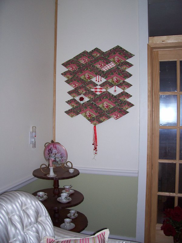 Rose wallhanging