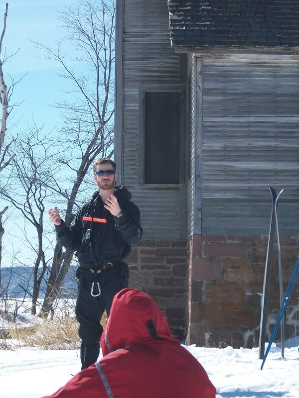 Muir tells the story of the Face In the Rock