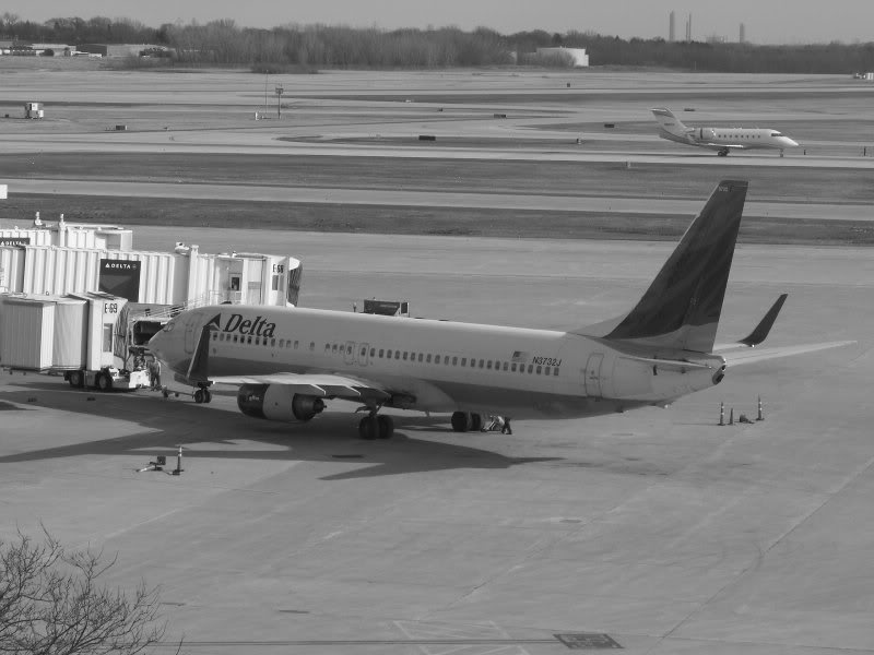 Another view of a Delta 737-800