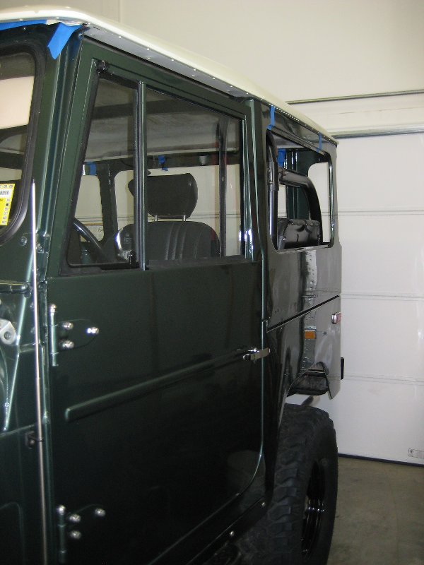 Hard top and doors fitting 003