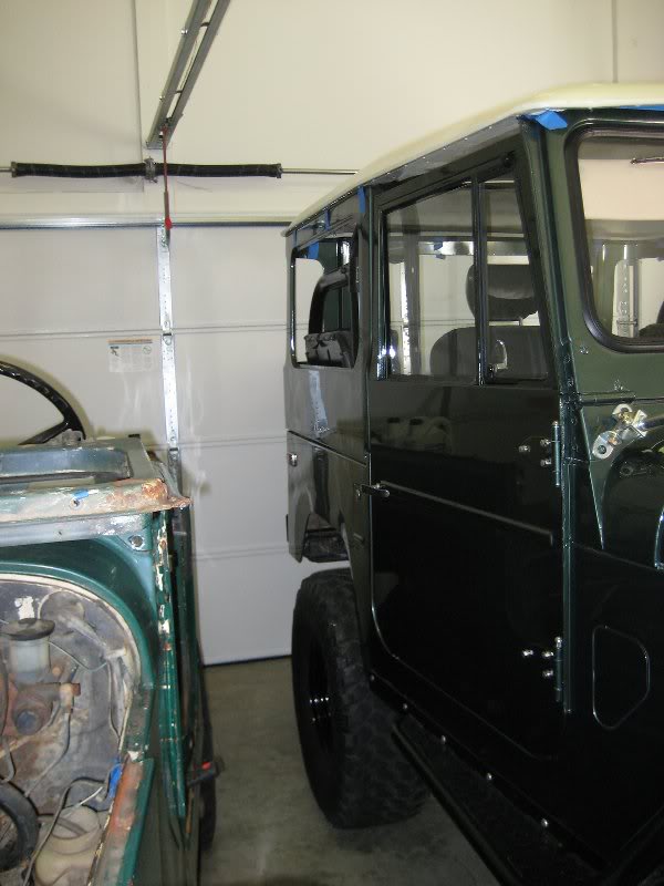 Hard top and doors fitting 004