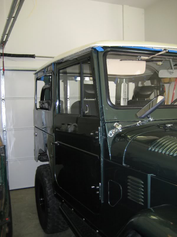 Hard top and doors fitting 005